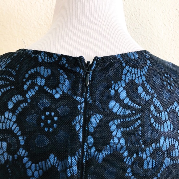 Black and Blue Lace Dress from ModCloth - Picture 5 of 8